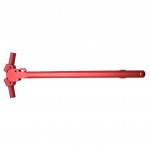 AR-10/LR-308 Ambidextrous Tactical Charging Handle - Red 